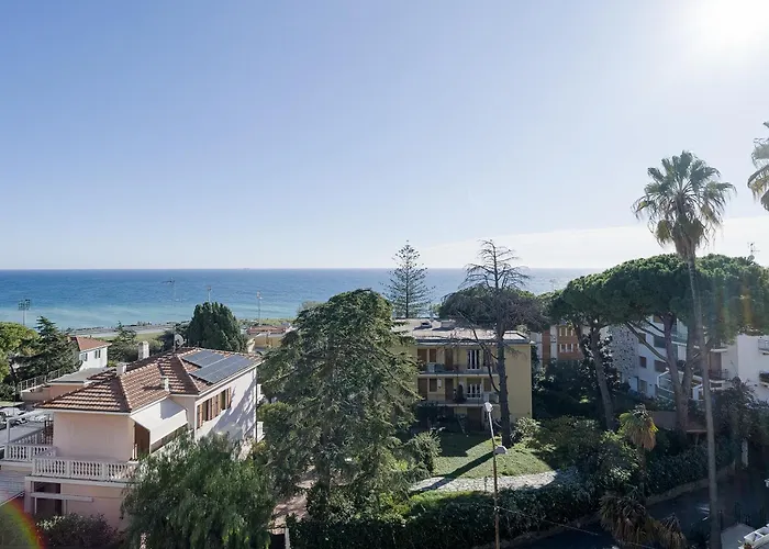 Daire Guesthost - Seaview Terrace Mini Flat Sanremo